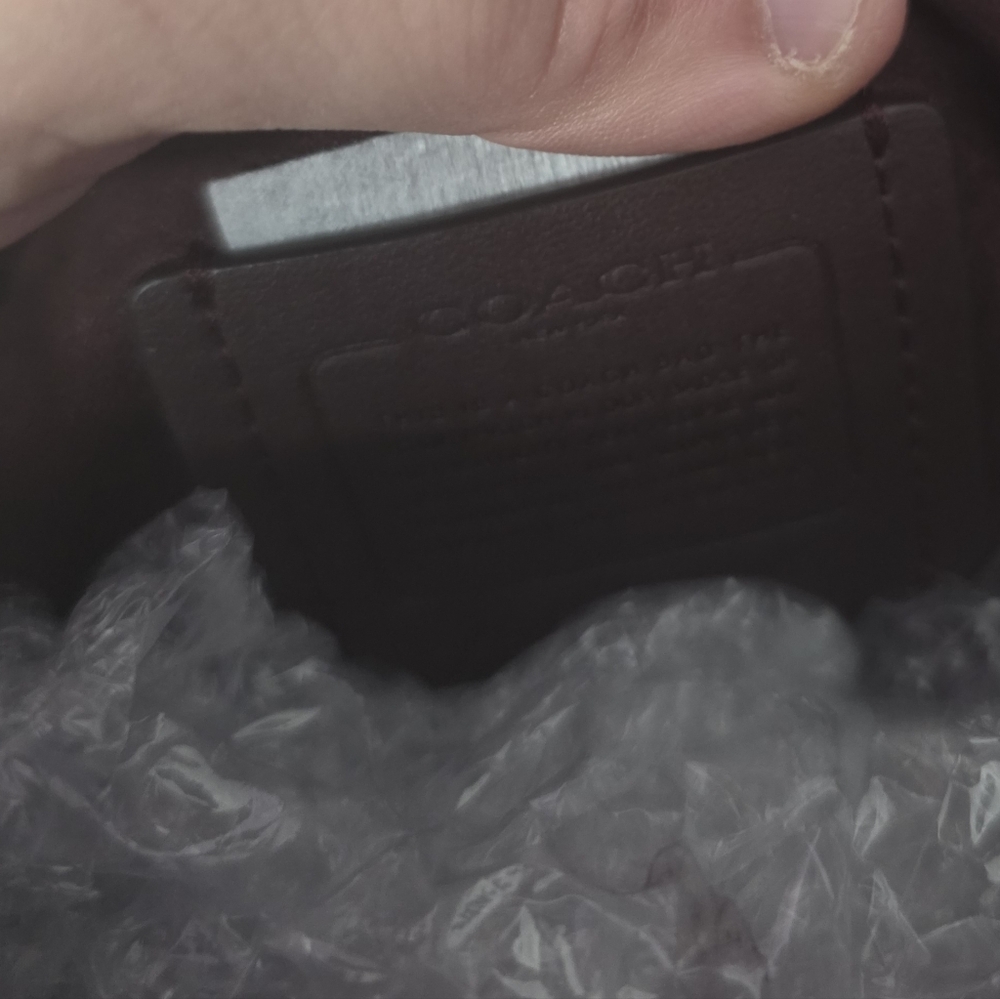 Coach Georgie Saddle Bag In Colorblock - Picture 5 of 5